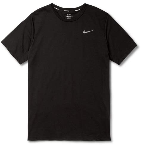 schwarzes nike t shirt|Mens Black Tops & T.